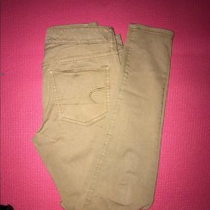 American eagle khaki pants